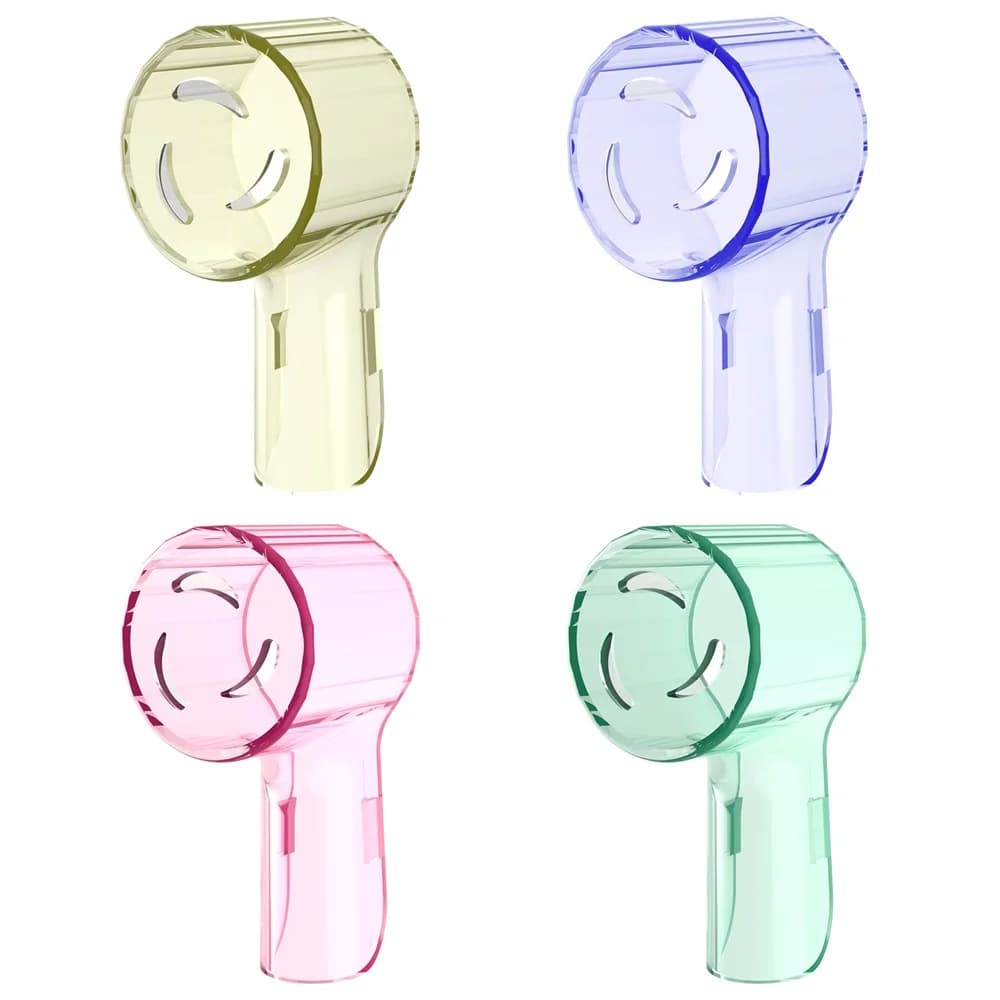 Confezione da 4/8 Coperture Protettive per Testine di Spazzolini, Cappucci Antipolvere da Viaggio Compatibili con Spazzolini Elettrici Oral B e iO