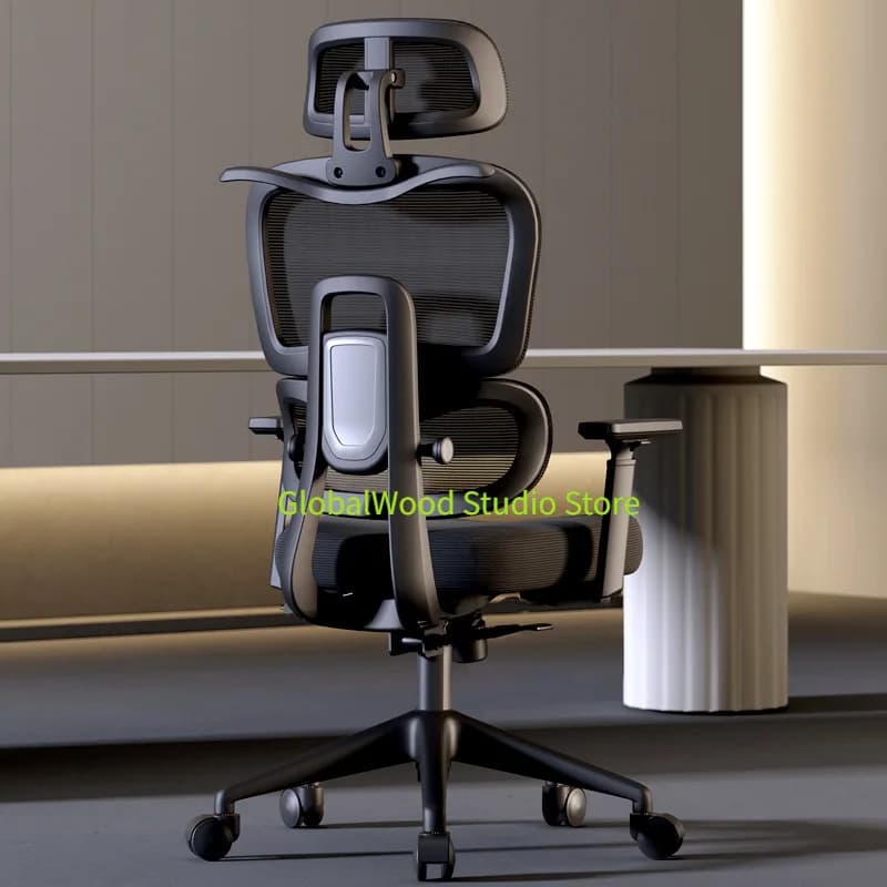 Sedia da gioco per PC di assemblaggio Poltrona di design su ruote Sedie da scrivania per rilassanti Poltrona da ufficio per la casa Mobili reclinabili Cancelleria