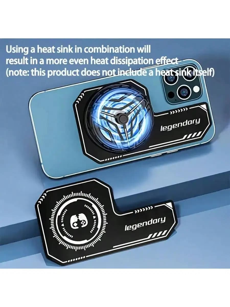 1 PZ Scheda di dissipazione del calore del telefono cellulare in ferro, adesivi di dissipazione del calore non magnetici, cuscinetti termici, calore del telefono cellulare