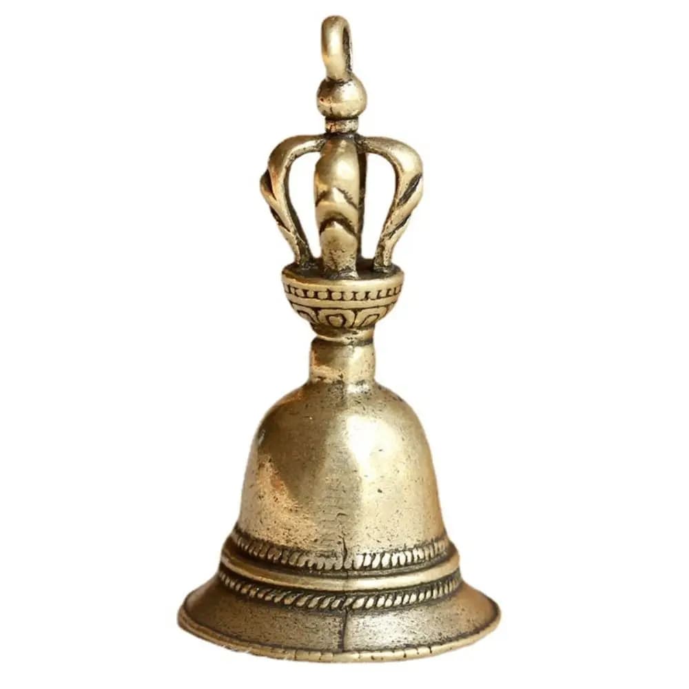 quality Creative Tibetan Bronze Home Decoration For Decoration Handicraft Demon Subduing Bell Brass Bell Car Pendant Wind Bell