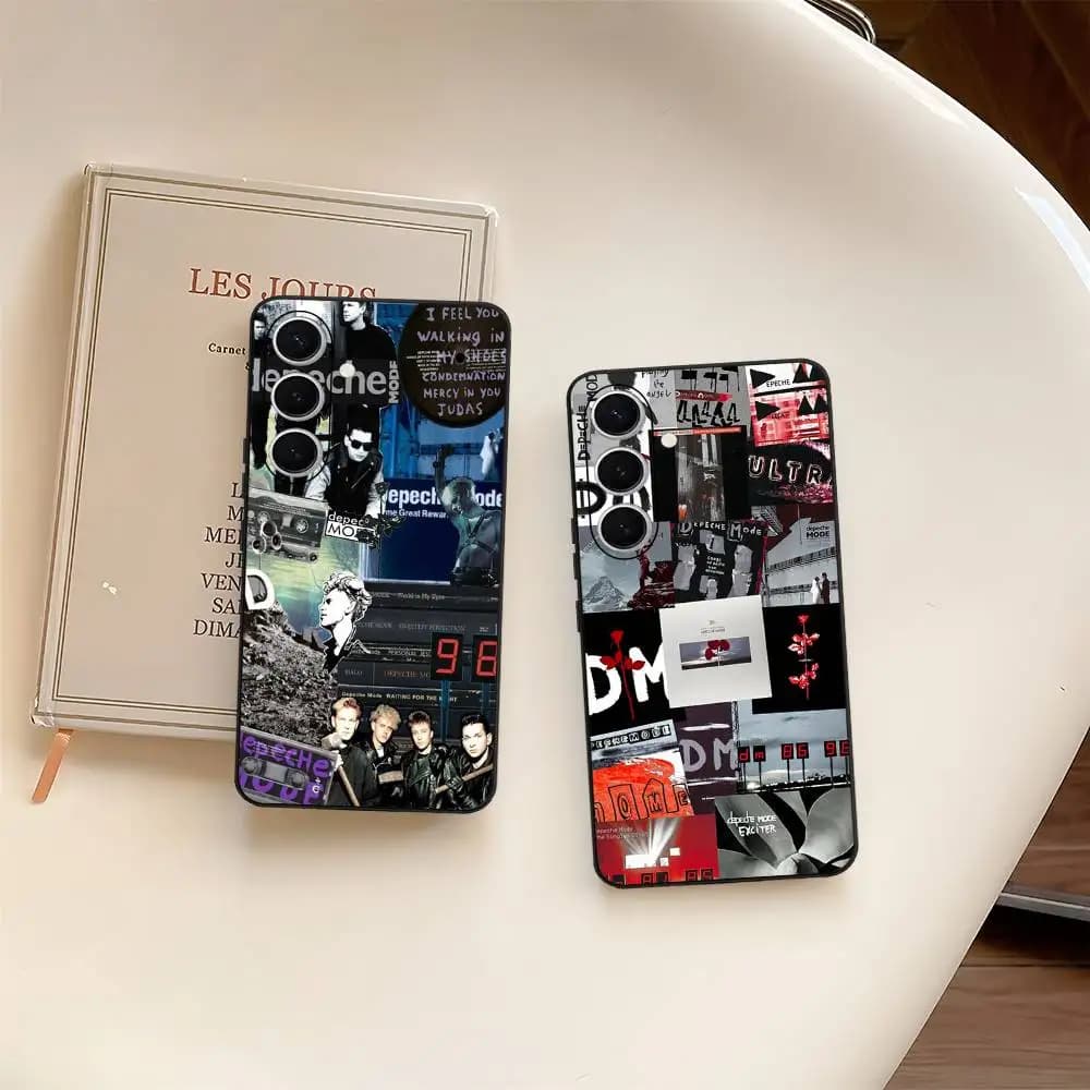 Electronic Phone Case Depeche-Mode for Samsung S 24 Fe 25 Ultra Plus 20 Lite 21 30 22 23 24 22 Ultra 5G Fundas