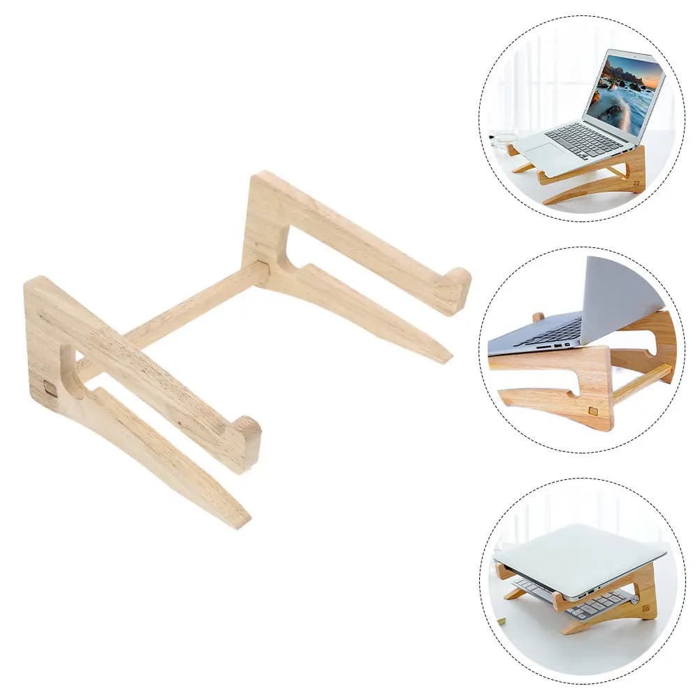 Supporto per Laptop, Rialzo per Notebook, Supporto per Tastiera da Scrivania, Raffreddatore per Computer