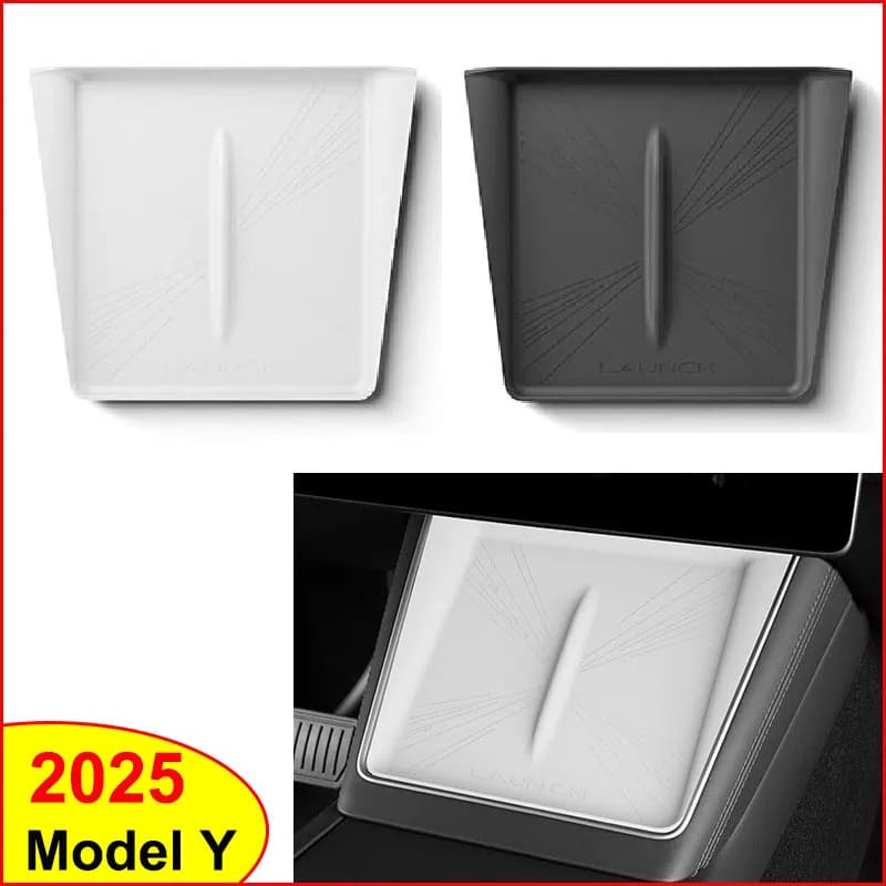For Wireless Charge Pad Plaid Center Console Charging Station Mat Silicone Protector