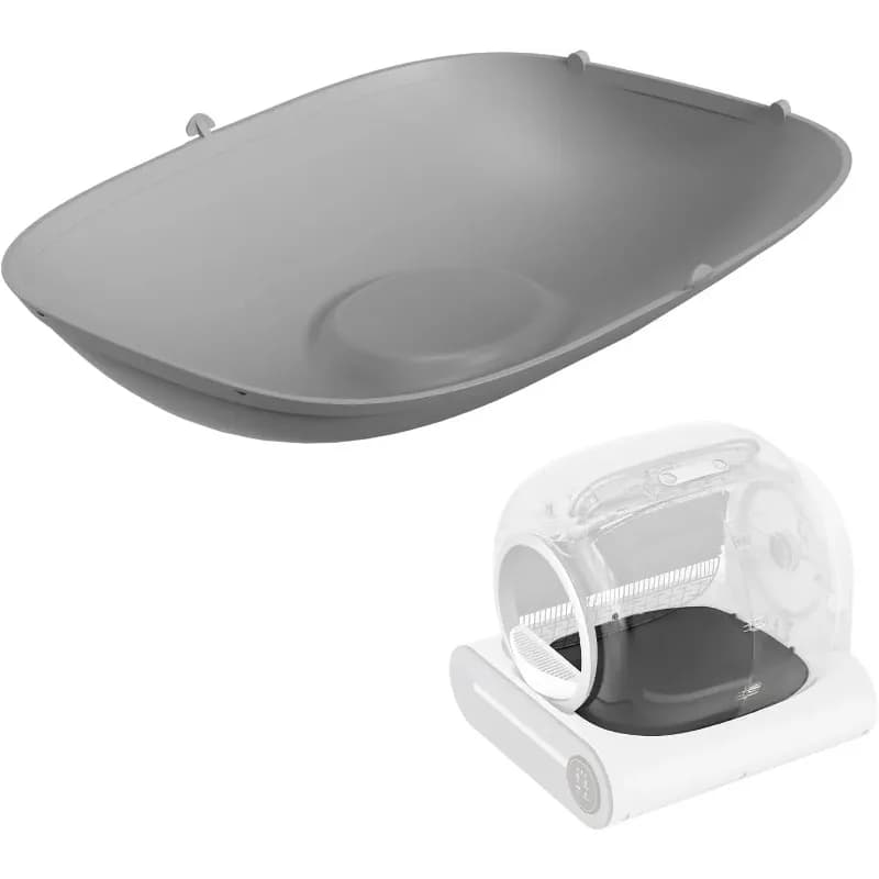 TONEPIE Accessori per Lettiere Automatiche per Gatti: Ricambi per Porta Contenitore e Componenti di Ricambio per Toilette Autopulente - Forniture per Gatti