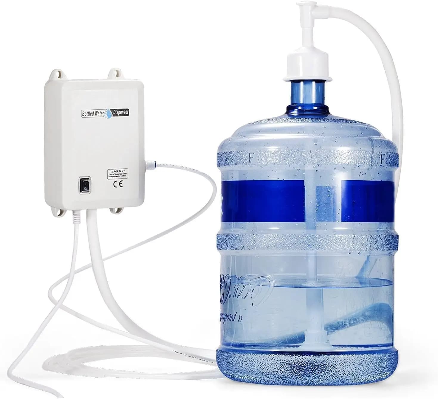 5 Gallon Water Dispenser Pump, Automatic Electric Water Jug Pump for Coffee Machine, Refrigerator, Ice Maker