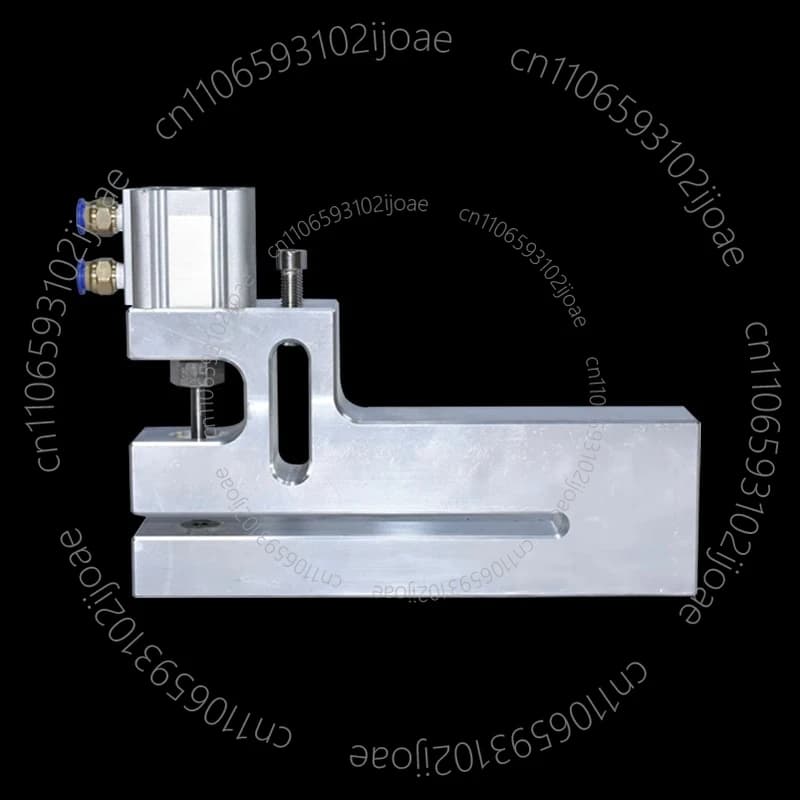 Pneumatic punching machine for bags with round hole making machine The punching machine is used for pneumatic punching of plastic bags 1540yf65