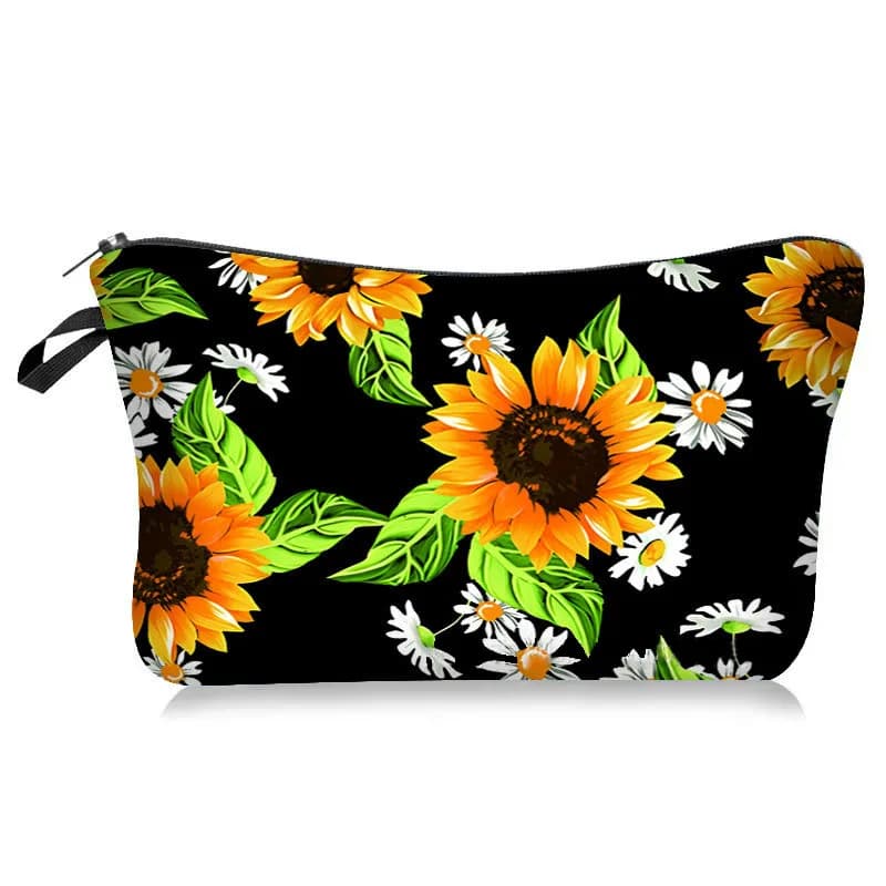Hot-selling printed clutch cosmetic bag women's change bag set multi-functional travel portable storage toilet bag