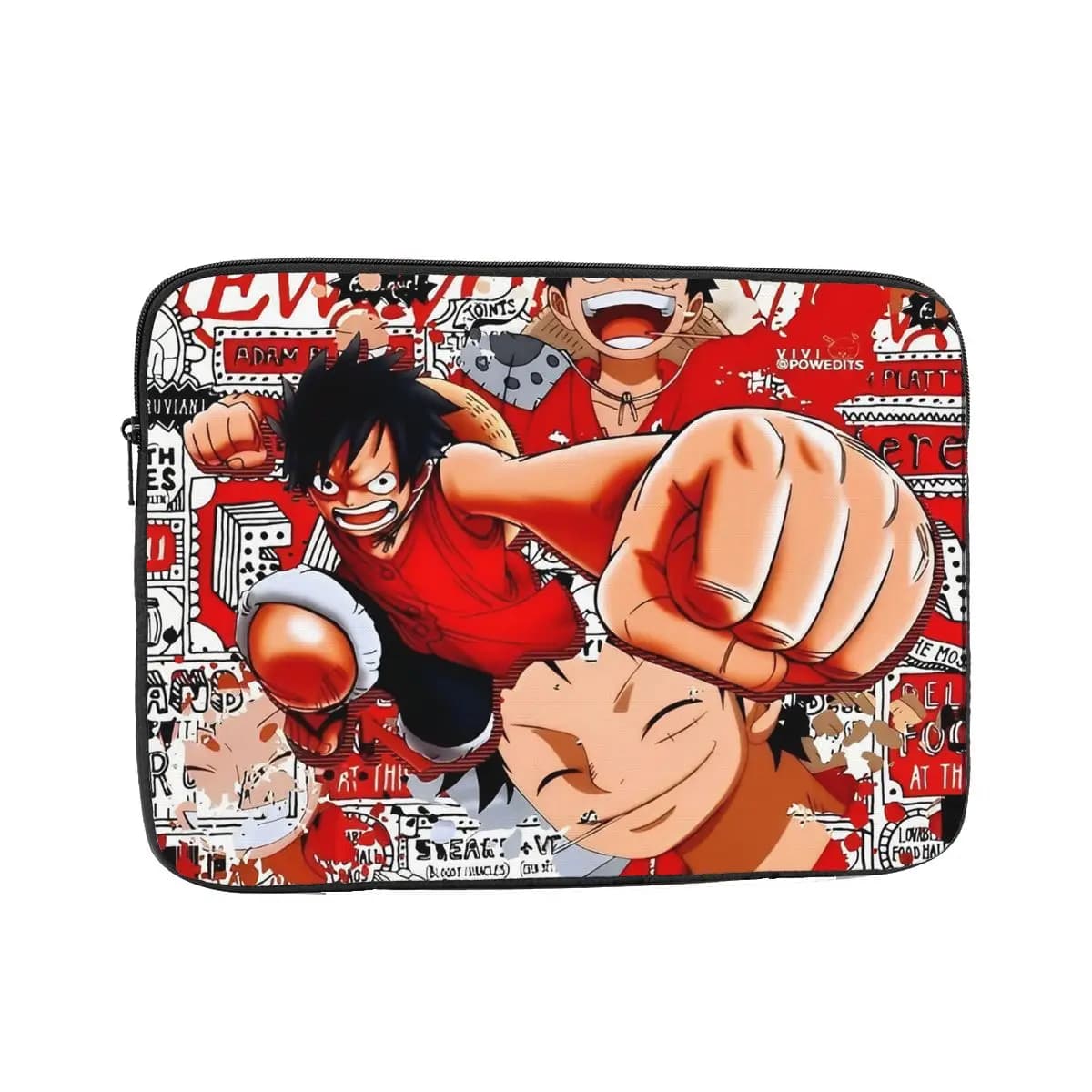 Custodia per notebook con cerniera Custodia per notebook Anime Rufy Anime Custodia per computer 10 12 13 15 17 pollici Custodia antiurto