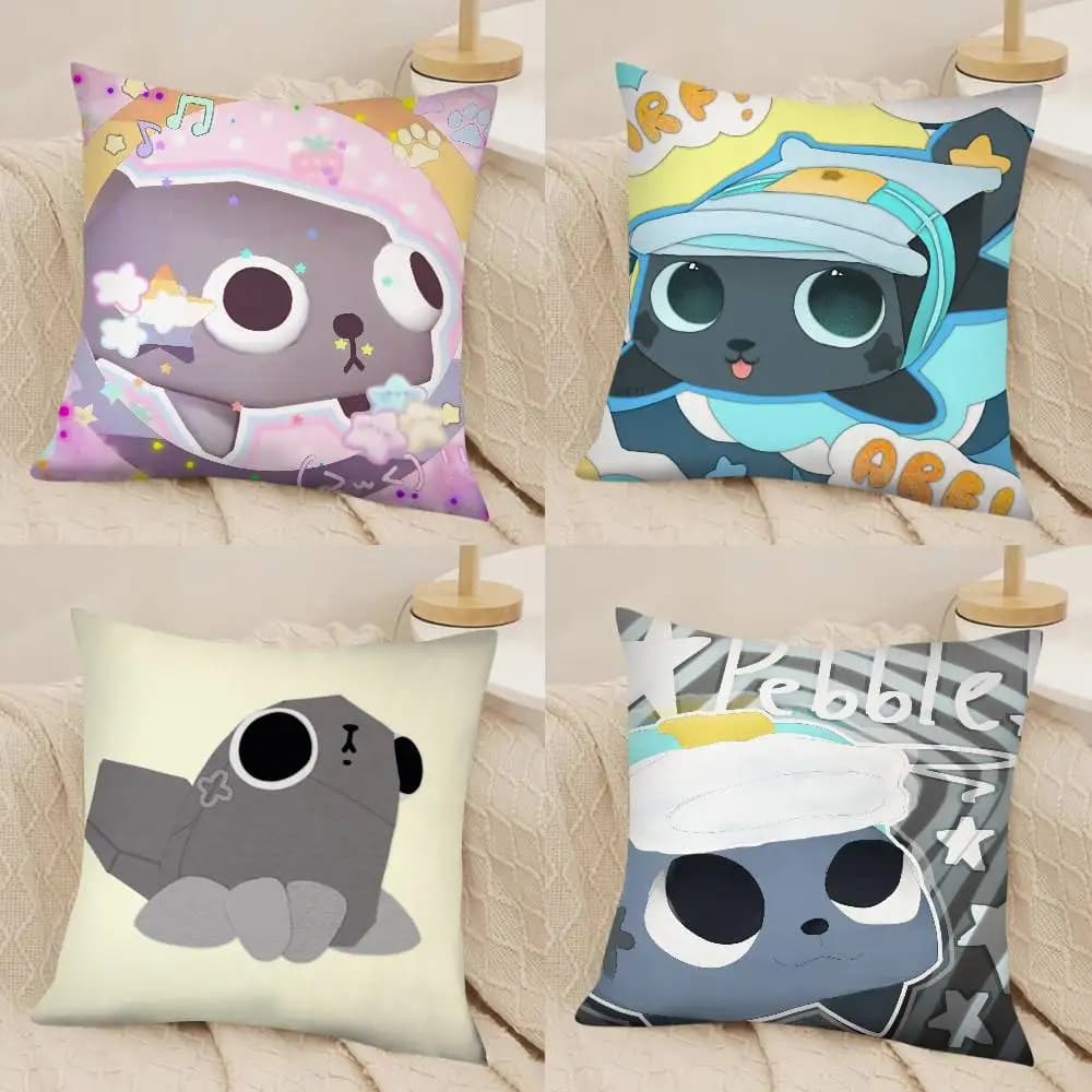 1 pz Federa D-Dandys W-World Pebble, Federa Quadrata alla Moda per Camera da Letto, Divano, Decorazione per il Tempo Libero