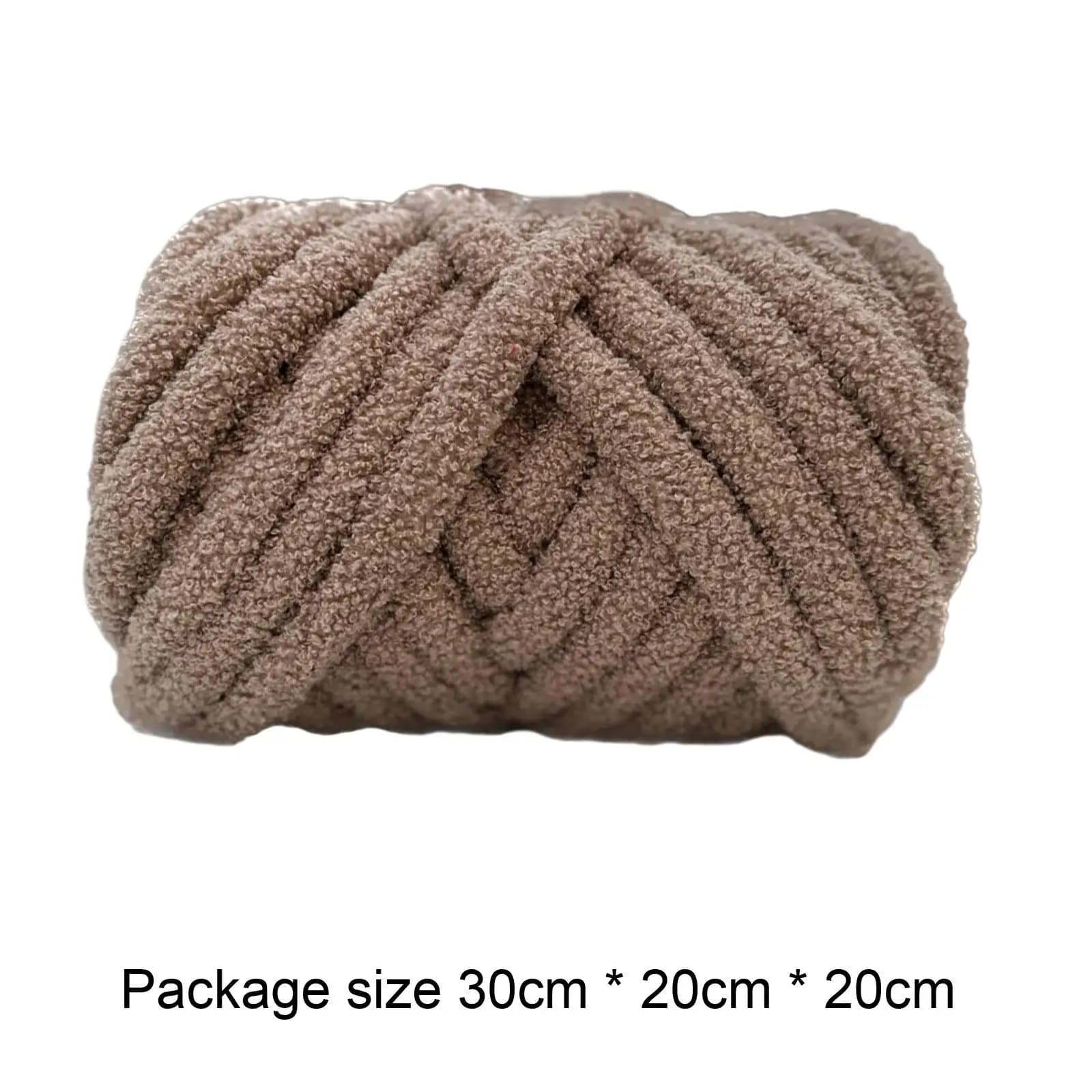 Chunky Wool Yarn Arm Knit Yarn DIY Knitting Crochet Threads Bulky Yarn Weight Yarn for Hats Weaving Sweater Cushion Bed Fence