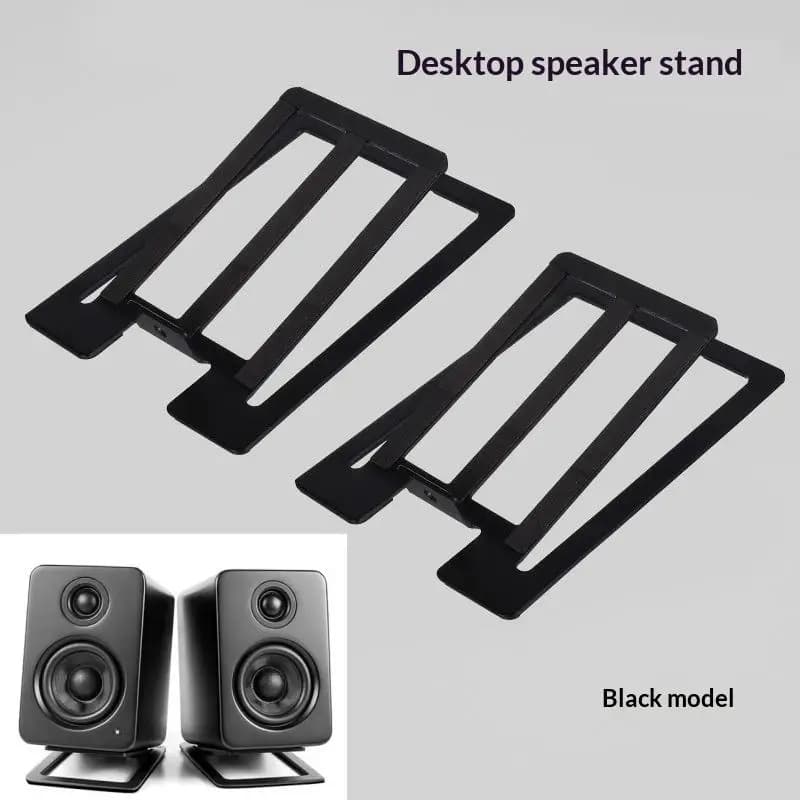 NEW Desktop Speaker Isolation Stand 2Pcs Shock Proof Foam Pad for Studio Monitor Gaming Speaker Elevate Sound & Reduce Vibration
