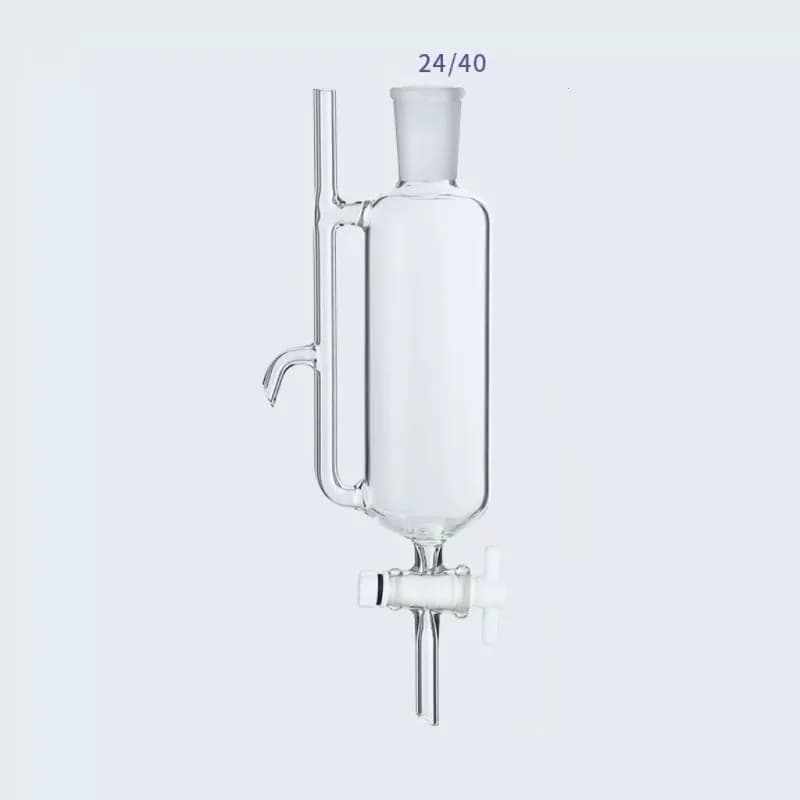 100/250ml 24/40 Soxhlet Extractor Used for Distillation Unit Oil Water Receiver-Separator Essential Distillation Kit Part