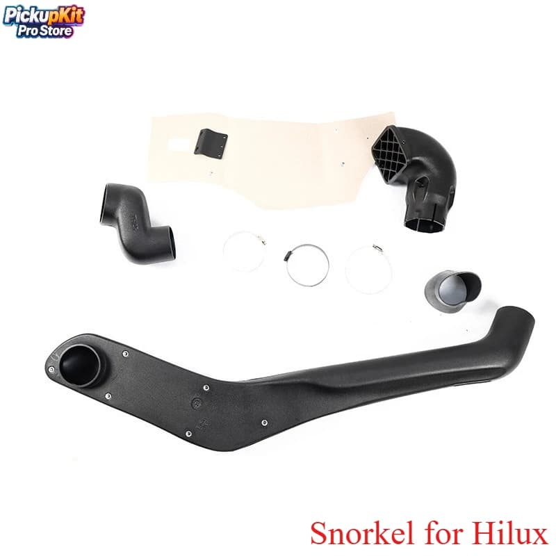 Snorkel laterale destro per Hilux 125 Vigo 3.0L 1KD‐FTV Diesel LLDPE Air Ram Kit a prova di acqua/polvere