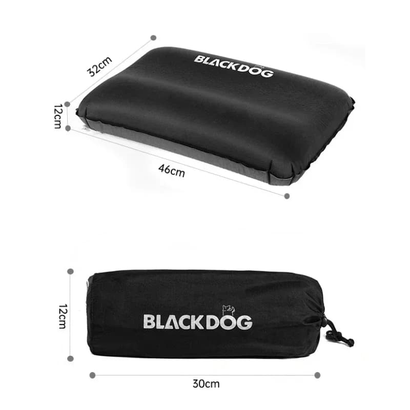 Quick Inflatable Bearing BLACKDOG Naturehike, Portable for Camping & Travel, U Shape Self-inflatable Bearing for Outer