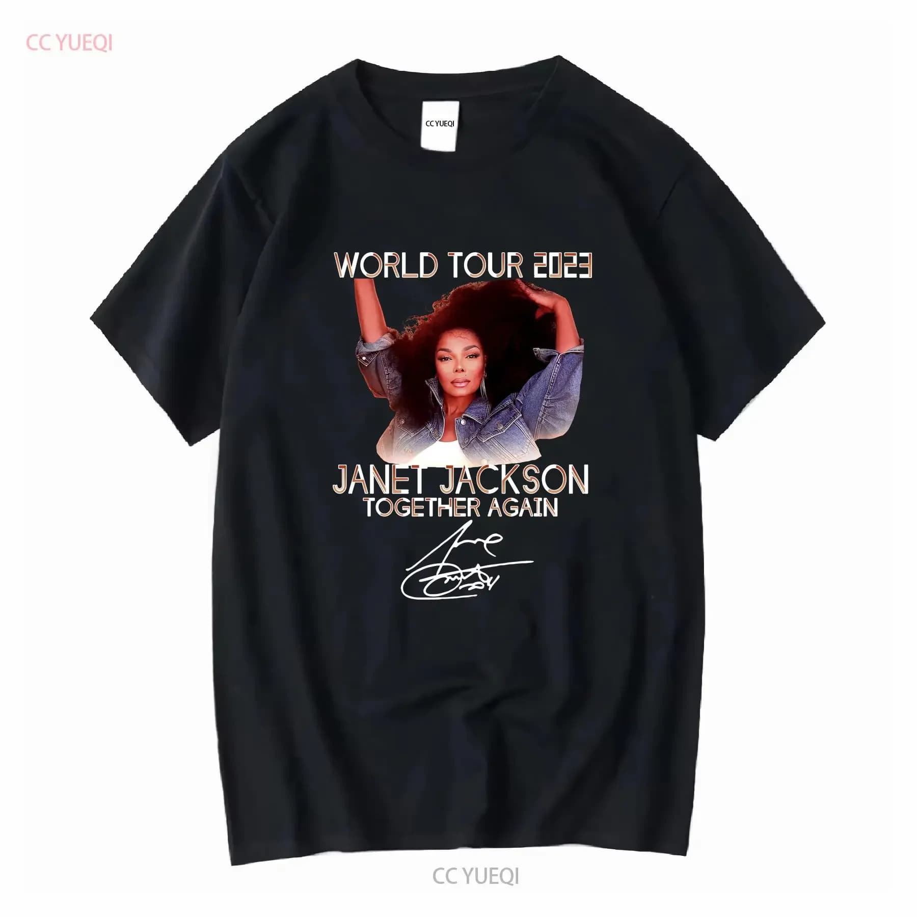 Bel mondo Janet Jackson Insieme di nuovo firma camicia Divertente S 4XL F maniche lunghe vintage Lavato Leggermente Casual homme Morbido