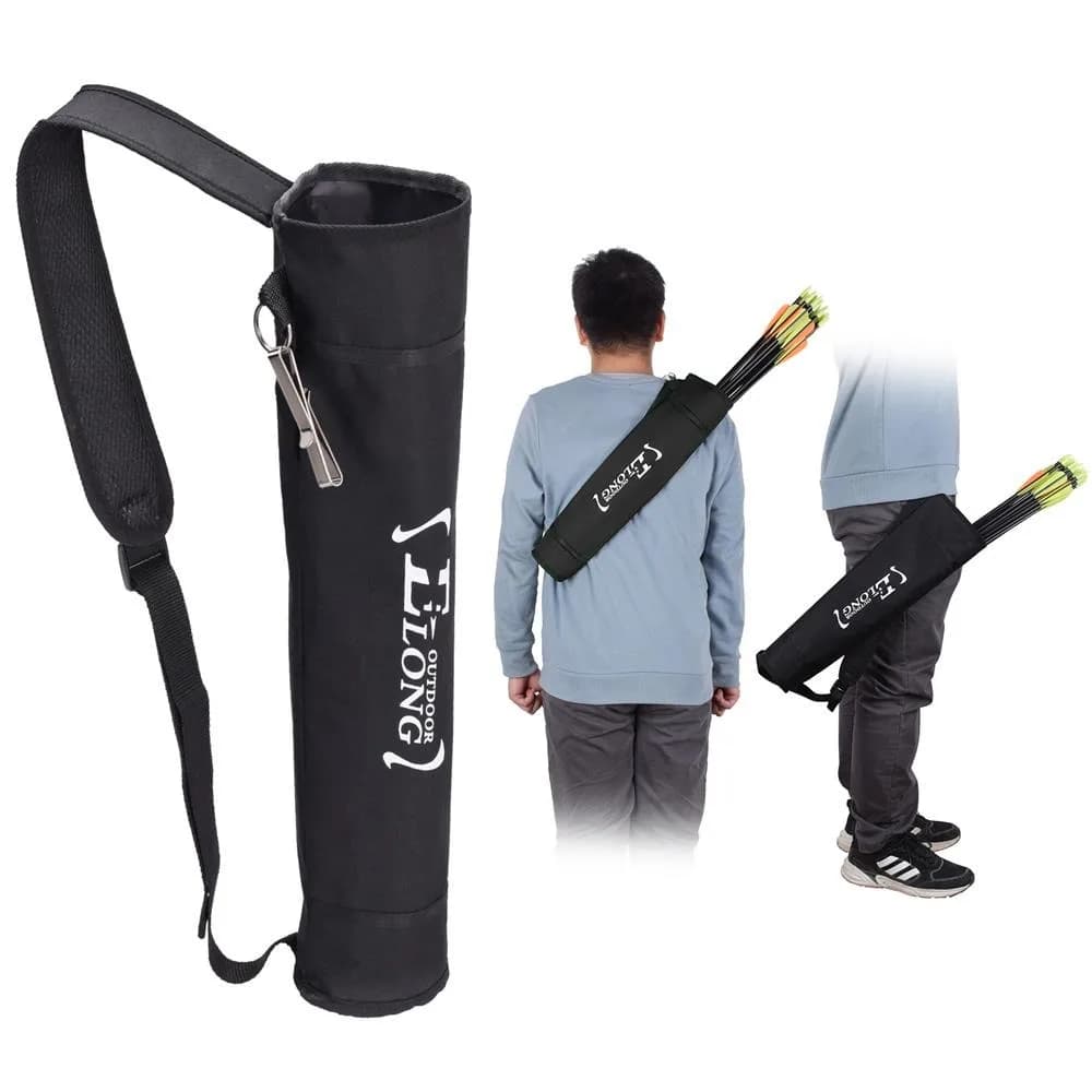 1pc Archery Quiver Bag Arrow Quiver Back for Target Practice and Shooting Accessories