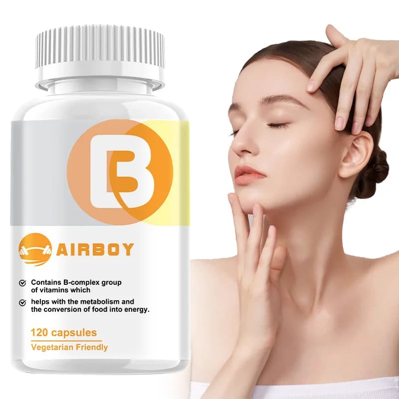 Vitamin B-Complex Vitamin Supplements (B12 B2 B1 B6 Folic Acid and Biotin), Immune and Energy Support, Immunity Health