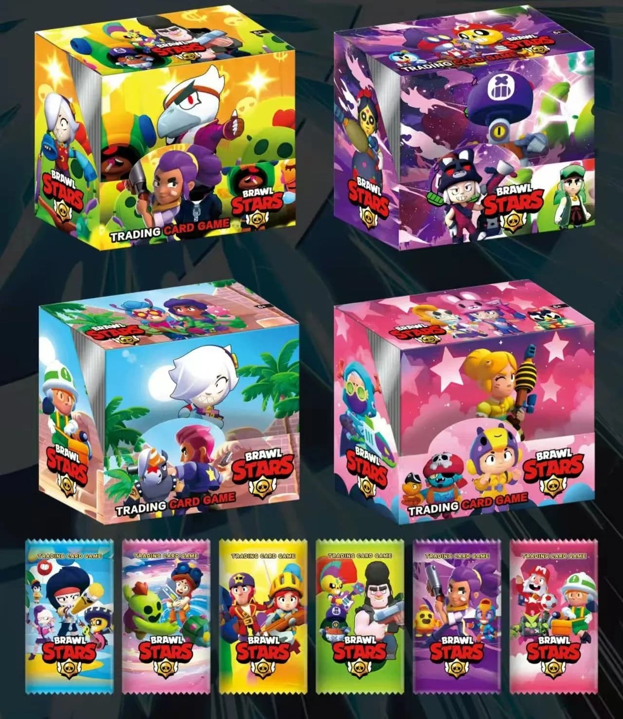 Anime Classic Stickers Brawls Gioco Casuale Raccogliere Carta Battaglia Carte Cartoon Board Leon Crow Carte collezionabili rare Giocattolo per bambini Regalo