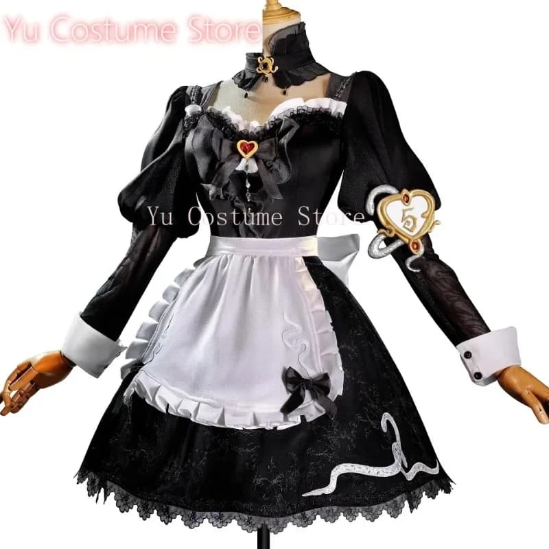 Yu Costume Identity V Fiona Gilman Dance QiZhen Fashion Game Suit Abito elegante Costume cosplay Halloween Party Gioco di ruolo Outfit