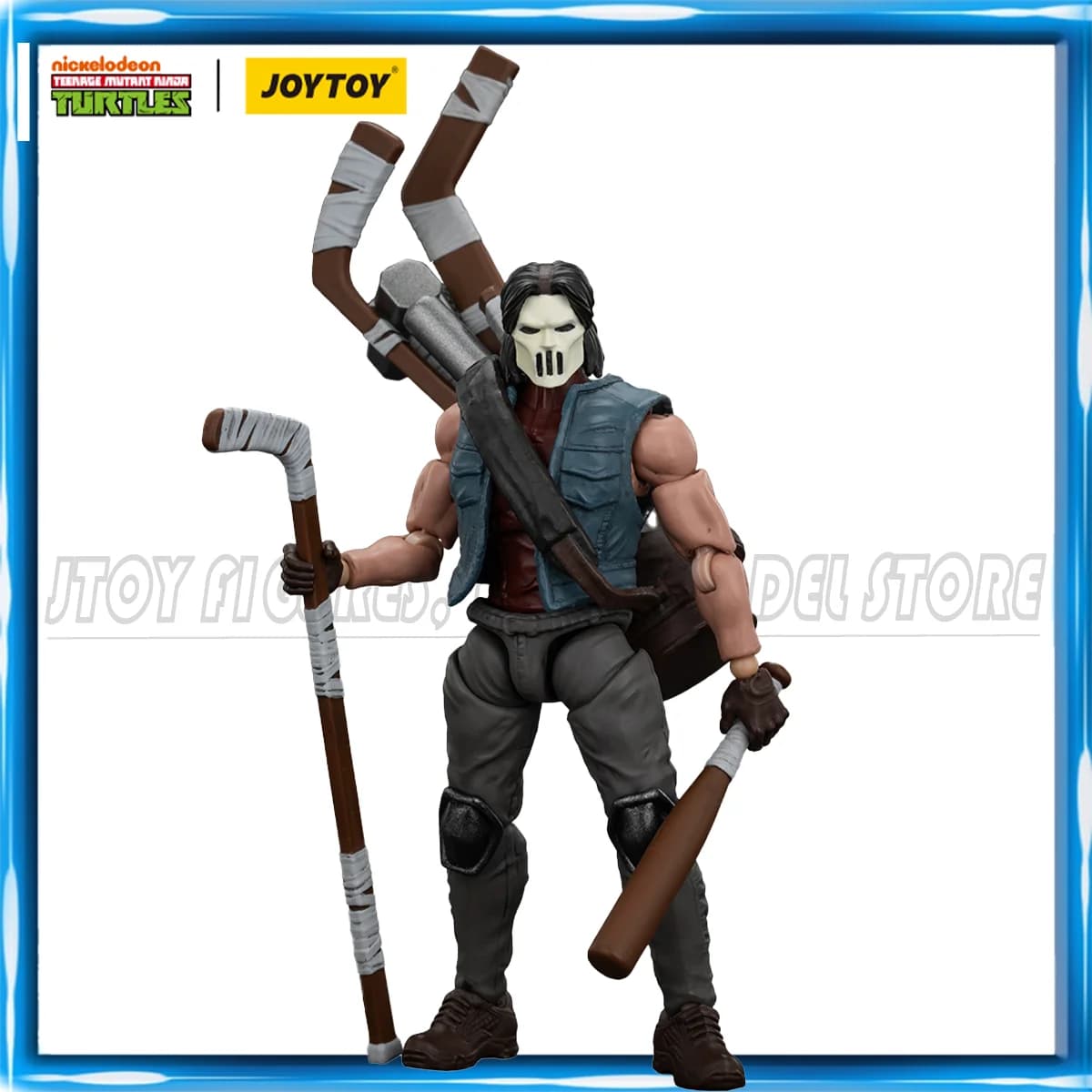 [Disponibile in Asia] JOYTOY 1/18 Action Figures TMNT Ninja Turtles Casey Jones Anime Figure Giocattoli Modello