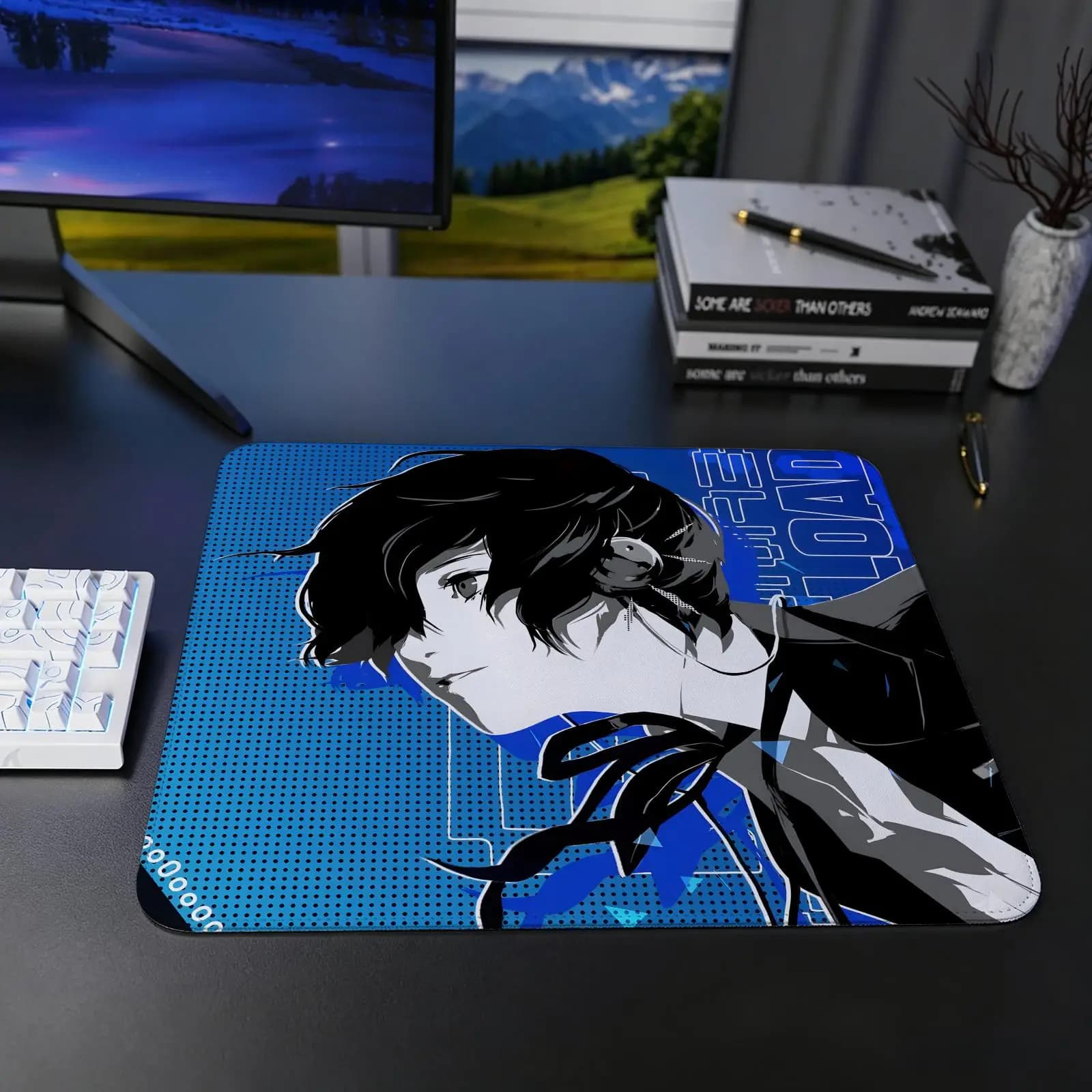 hot game Persona 3 Mouse Pad Regular gaming mouse pad S/M/L size Office mouse pad Laptop desk mat Stitched edge mouse pad