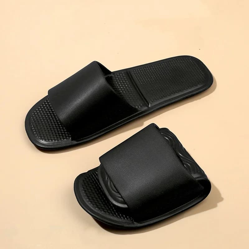 Travel slippers, Business travel portals, Hotel, House, Bathroom, Interior use, Foldable for Men and Women, Beach slippers for Couples
