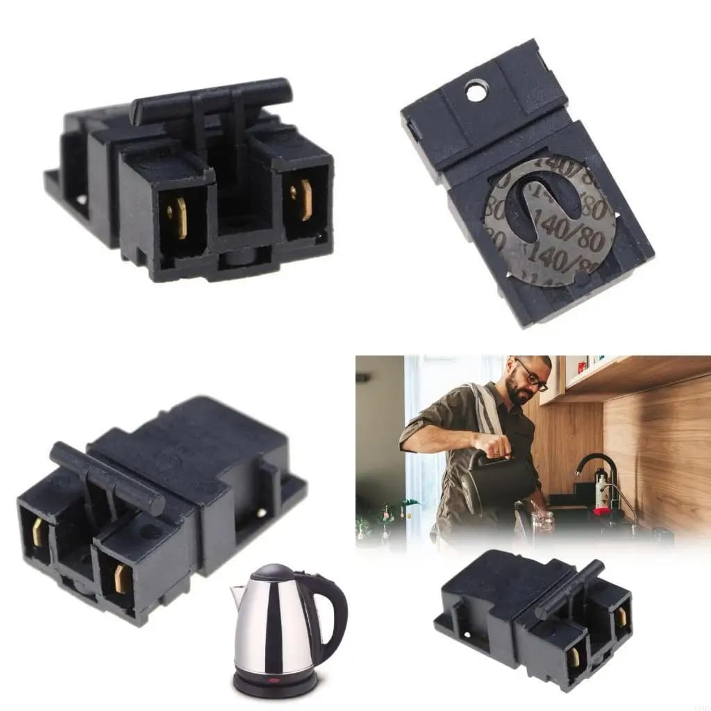 Steam boiler thermostat with 5 pieces 13A electric kettle switch