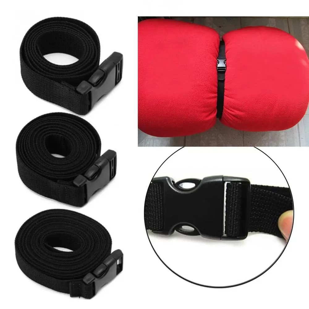 0.5~3 Meters Sleeping Bag Tighten Outdoor Camping Tool Nylon Cargo Tie Travel Tied Kits Down Luggage Holder Belt Strap