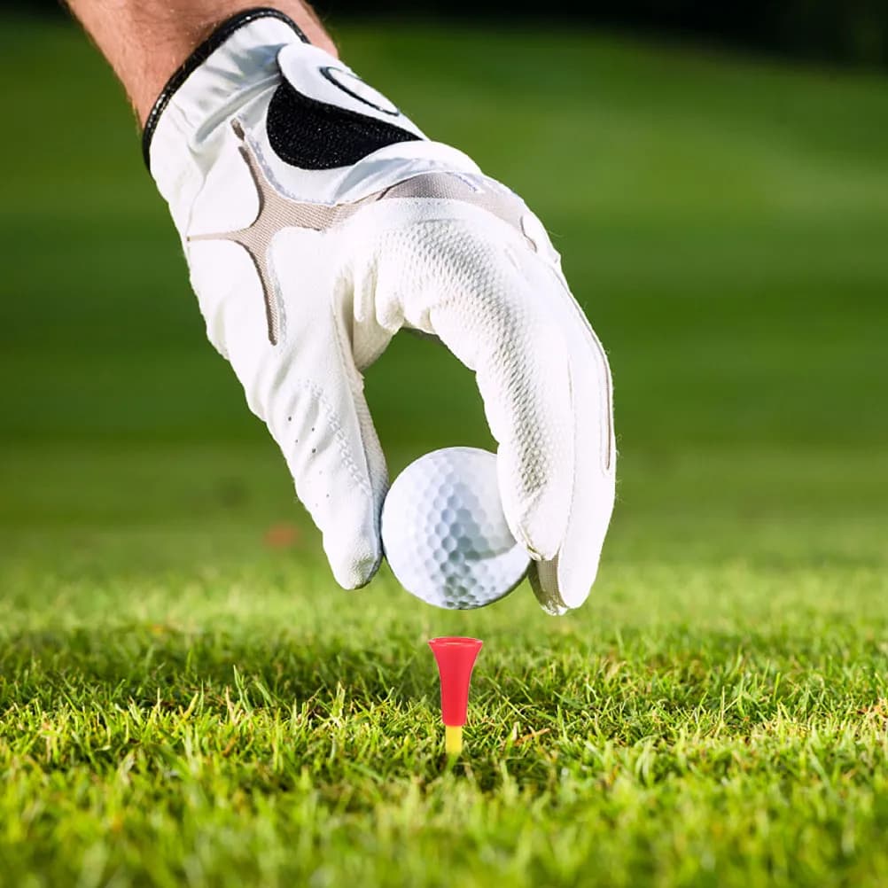 Set di 15 Tee da Golf in Plastica Professionali a Basso Attrito per Allenamento Indoor e Outdoor, Miglioramento della Distanza nel Golf