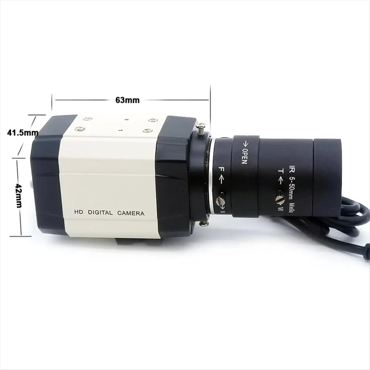 A10I 4MP 30fps 2560x1440 High Speed UVC USB Webcam 2.8-12mm Varifocal Zoom Lens