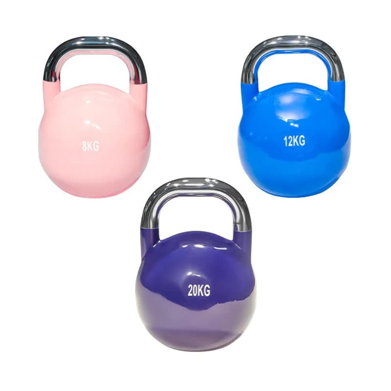Kettlebell da Competizione 2026 Interamente in Acciaio, Strumento Fitness in Ghisa