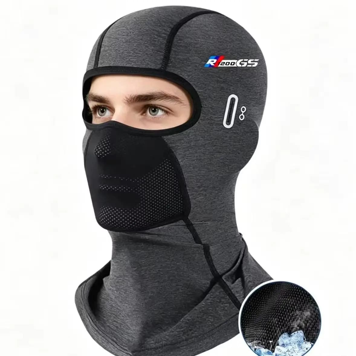 For BMW R 1200 GS LC R1200GS R 1200 GS Adventure Summer Cooling Motorcycle Balaclava, Cycling Cap with Sun UV Protection