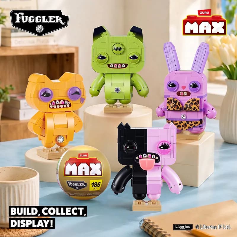 Serie Fuggler Baddies, Blocchi da Costruzione, Mattoncini Cartoon, Action Figure Fuggler, Modellini Fai-da-Te, Accessori per Bambole, Giocattoli Educativi