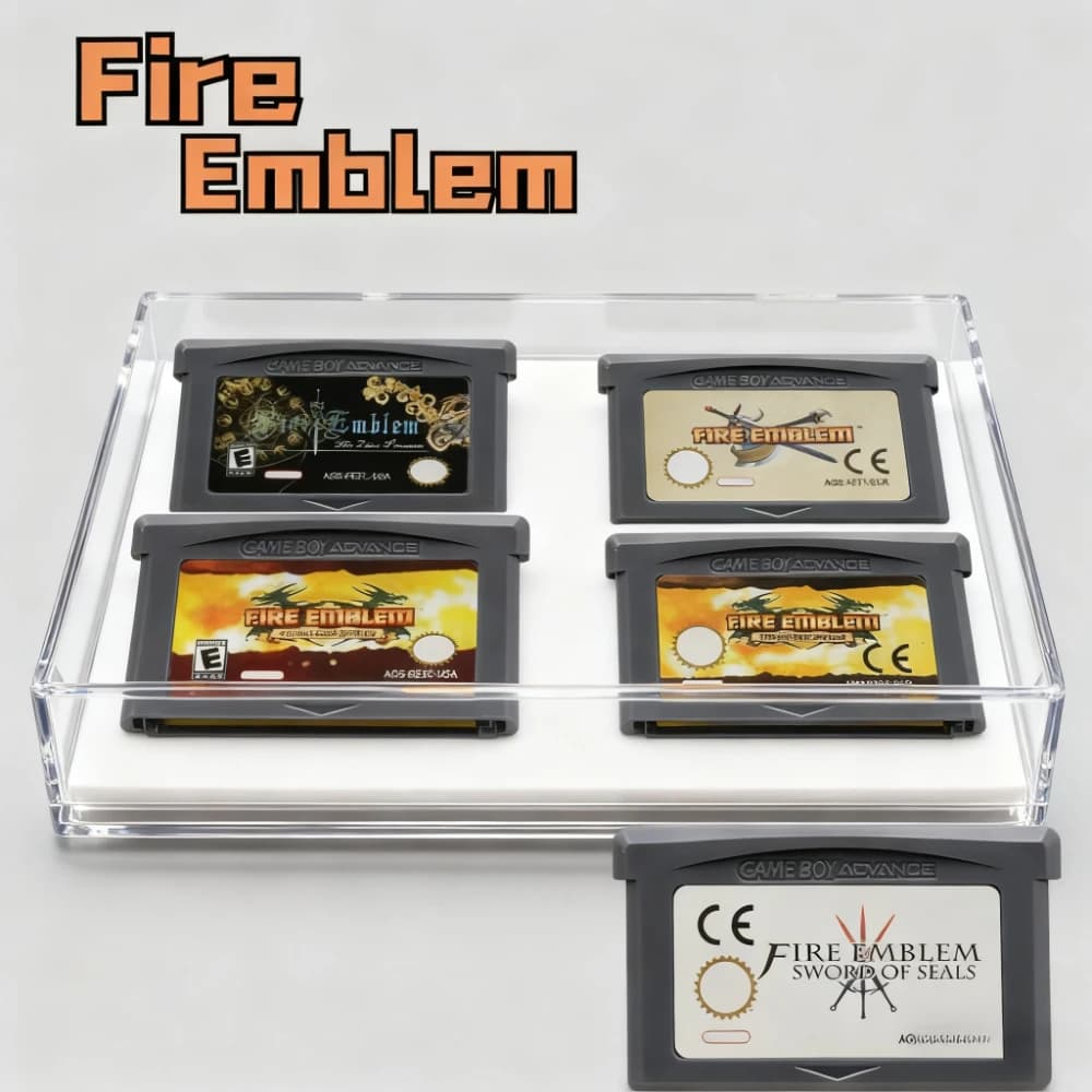 Cartuccia di gioco Fire Emblem Series GBA per console di videogiochi a 32 bit, Sword of Seals, Binding Blade, The Sacred Stones per GBA/NDS