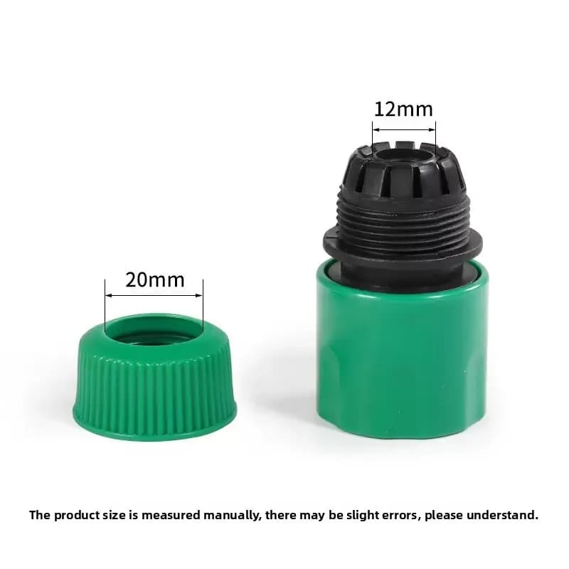 5PCS 1/2 "Connettore per tubo flessibile per irrigazione da giardino Tubo per irrigazione Collegamento rapido Forniture per irrigazione da giardino Adattatore per rondella per auto