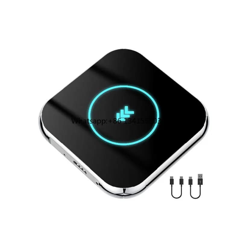 OEM 5.0 Wireless Carplay AI Box Dongle Smart Car Key Convert Carplay Wired to CarPlay Wireless/Android Auto Plug & Play