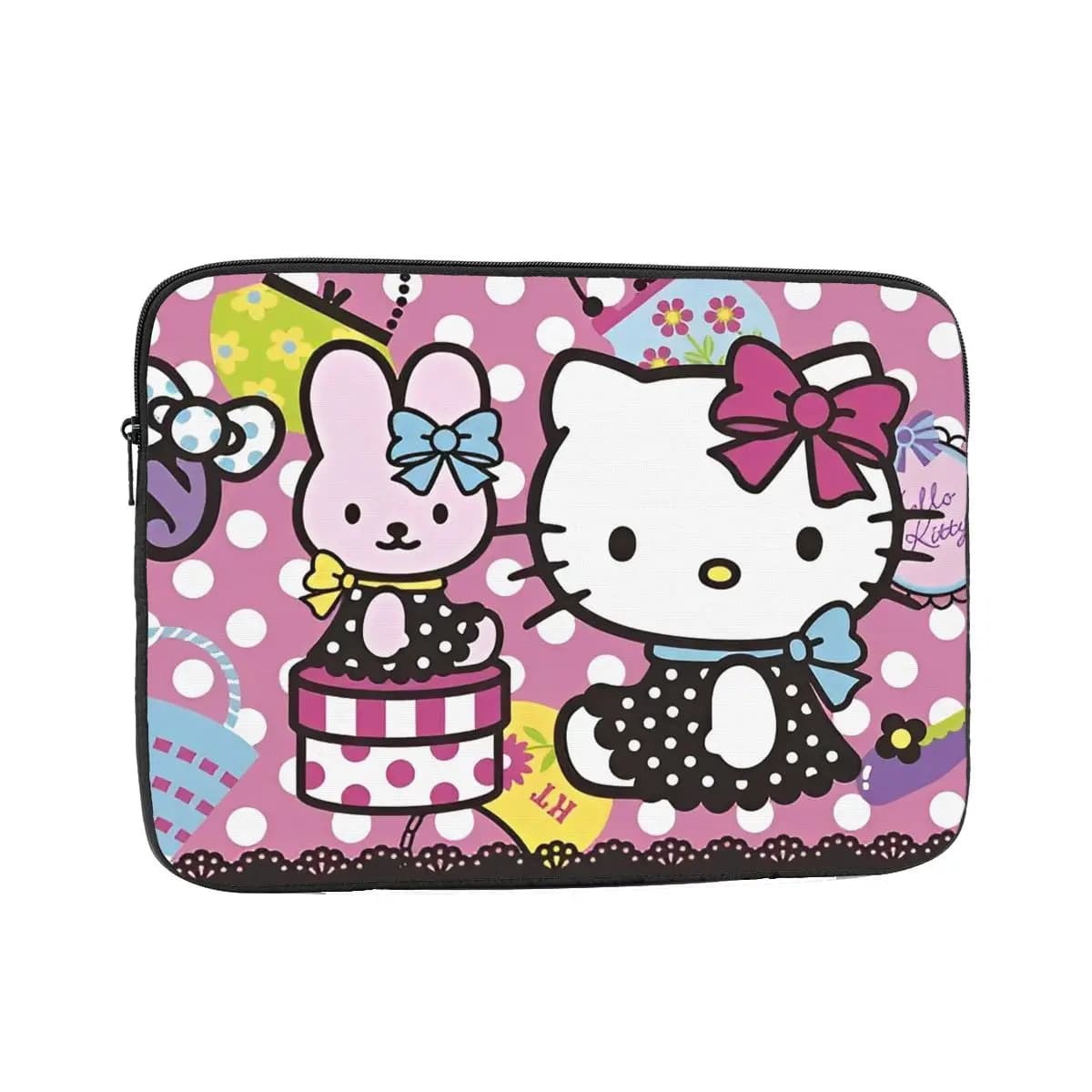 Custodia Protettiva per Laptop/Notebook Hello Kitty, Borsa per Computer Antiurto 12" 13" 15" 17"