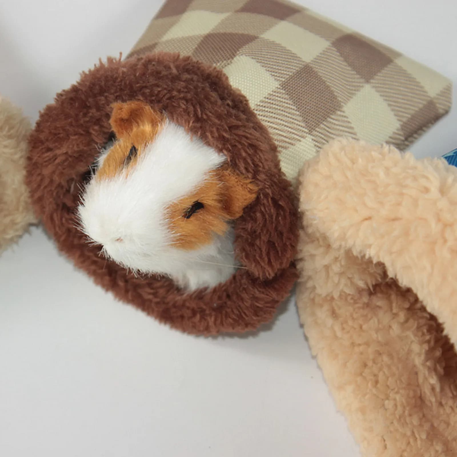 Warm Pet Sleep Sack Small Size Rabbits Hamster Wrap Blanket Sleeping Bag Portable Pet Nest Sleeping Mat Hamster Wrap