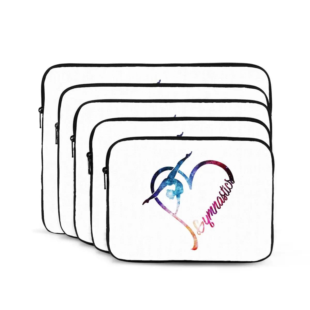 Galaxy Gymnastics Heart Notebook Borsa per laptop Custodia per custodia 10 12 13 15 17 pollici Custodia per notebook Custodia antiurto per tablet