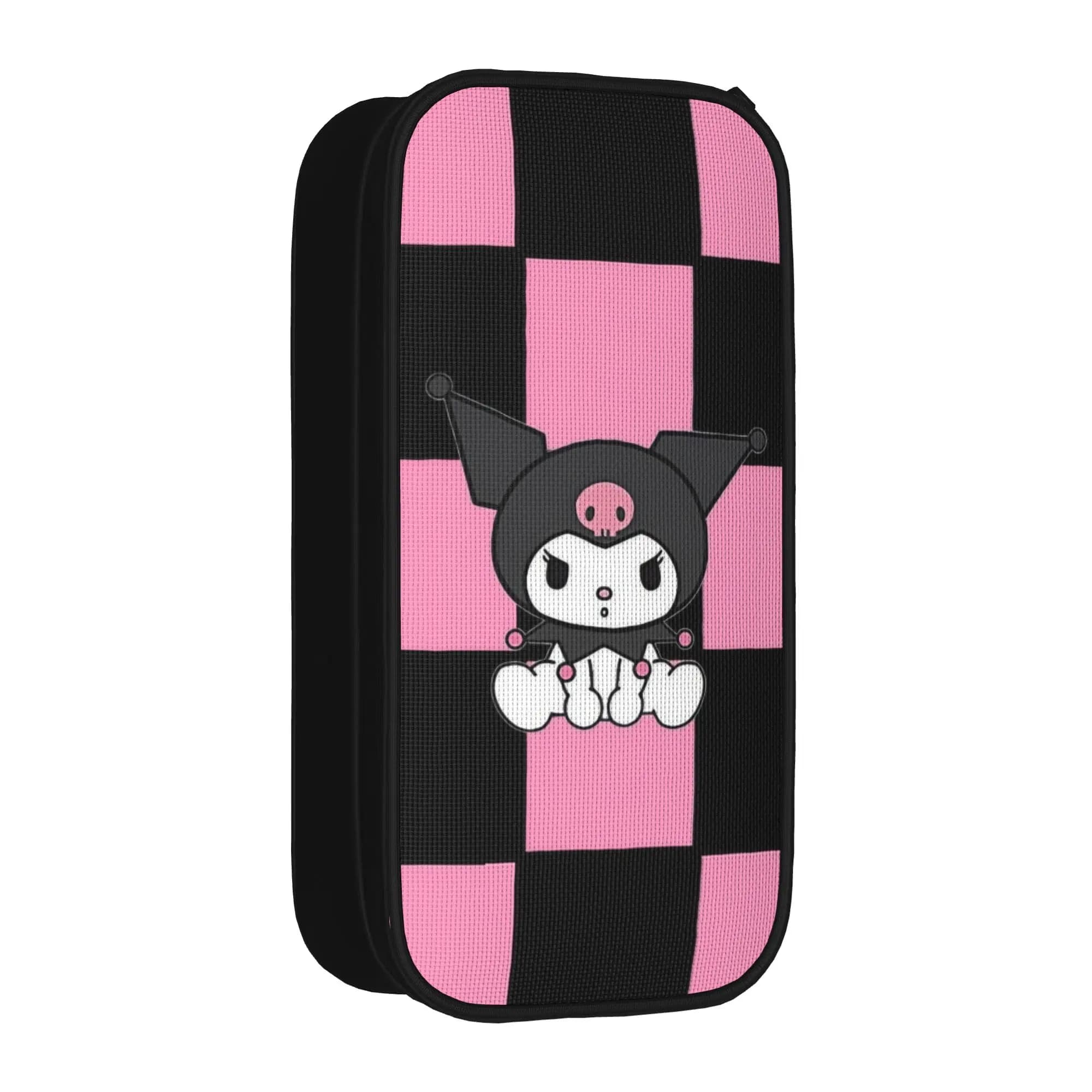 Grazioso Astuccio Kuromi, Portapenne Cartoon per Ragazze e Ragazzi, Ampia Borsa Portaoggetti, Regalo per Studenti, Accessori Scolastici
