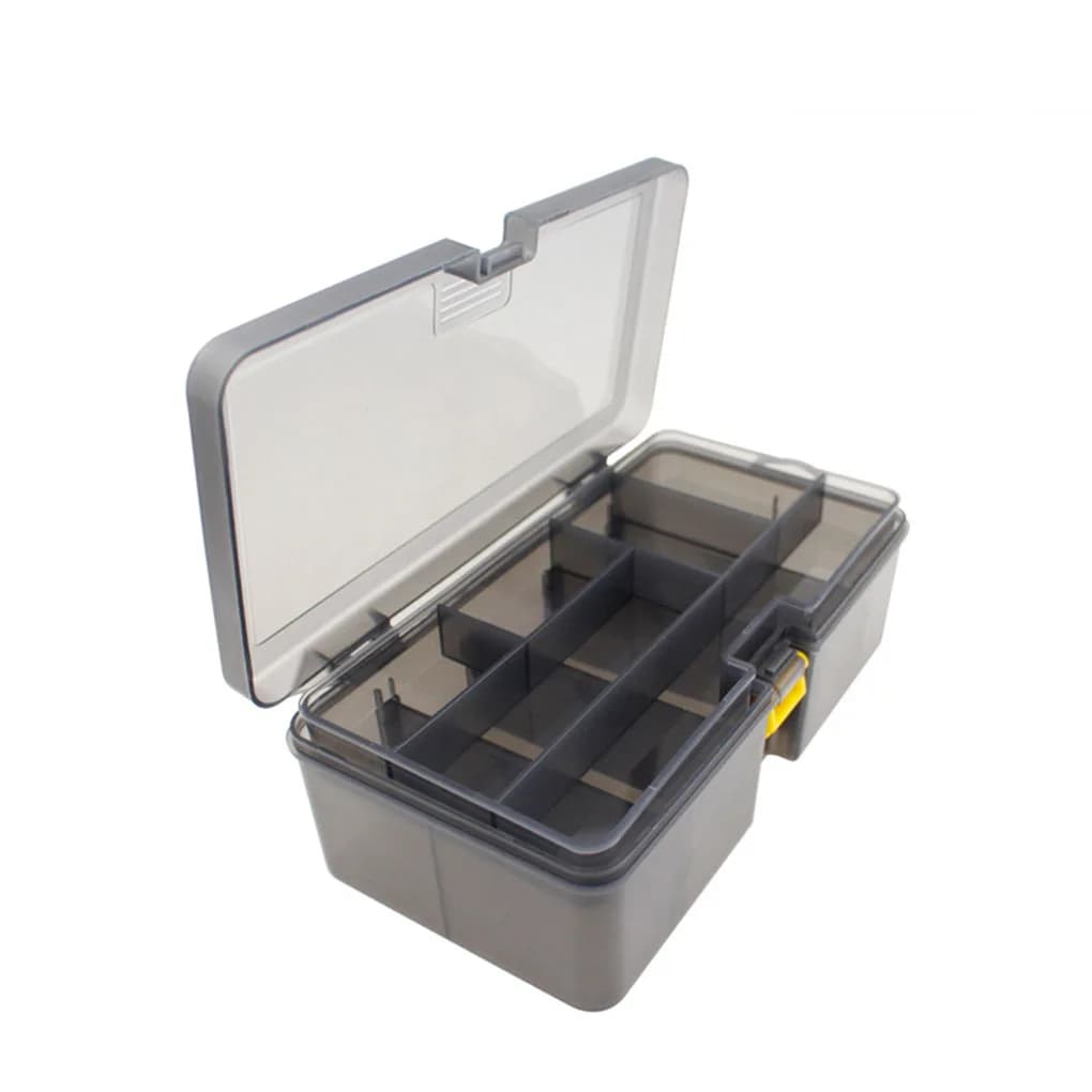 Fishing Equipment Box Waterproof Portable Case with Buckle Tool Set