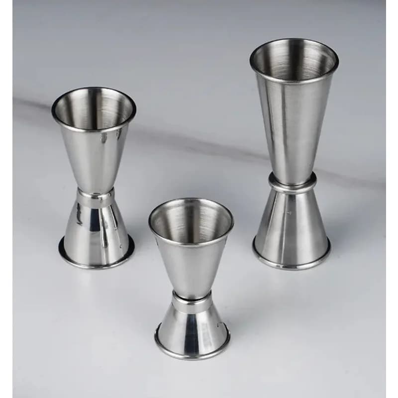 Stainless Steel 30/60ml Cocktail Wine Shaker Measure Cup Double Shot Drink Spirit Measure Jigger Kitchen Supplies gadget