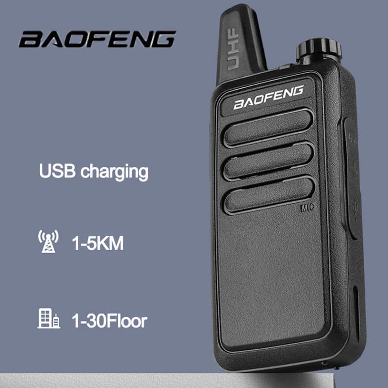 1/2 pz Baofeng MINI Walkie Talkie portatile professione palmare Ham Radio comunicatore ricetrasmettitore HF woki toki walkie-Talkie