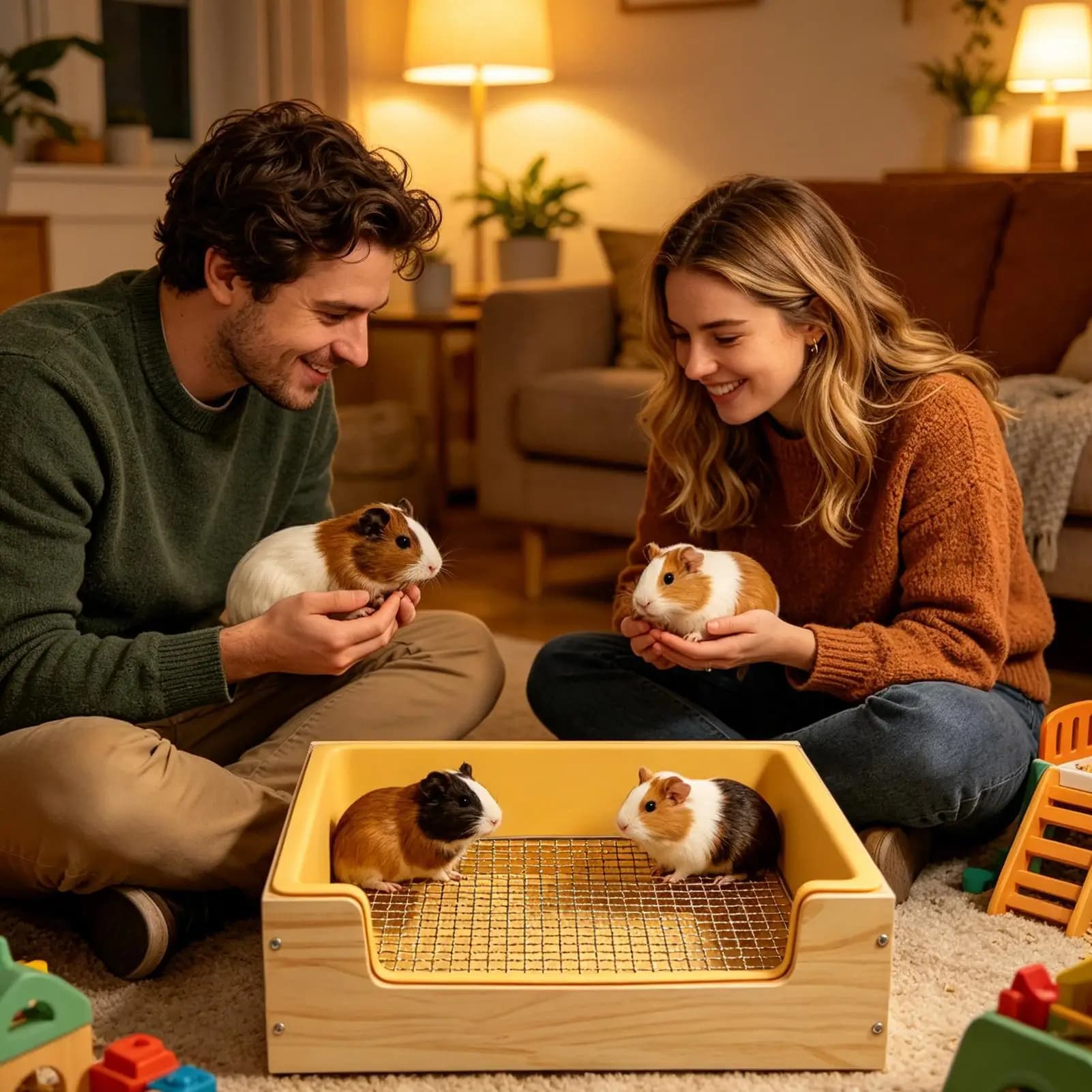 Bunny Litter Box Detachable With Stainless Steel Grids Low Entry Small Animal Potty Toilet For Gerbil Ferret Chinchilla Hedgehog