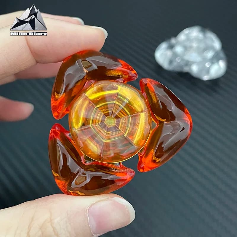 Innovativo Fidget Spinner a Forma di Calamaro, Giocattolo Tattile Liscio EDC, Antistress per Adulti, Giocattolo da Ufficio per Alleviare Ansia e Rilassarsi