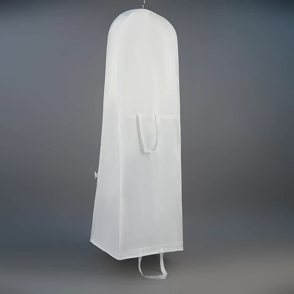 Large Size 50CM Gusset Thick Garment Bag For Long Gowns Bridal Wedding Gown Dress Garment Dust Cover Travel Garment Storage Bags