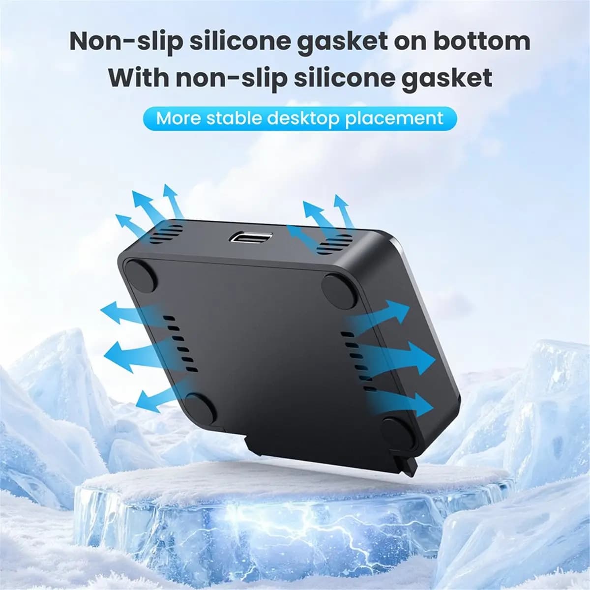 [VALUE PACK]M.2 Solid State Drive Reader NVMe/SATA 2-in-1 External Dock SSD Card Reader M.2 Drive Enclosure