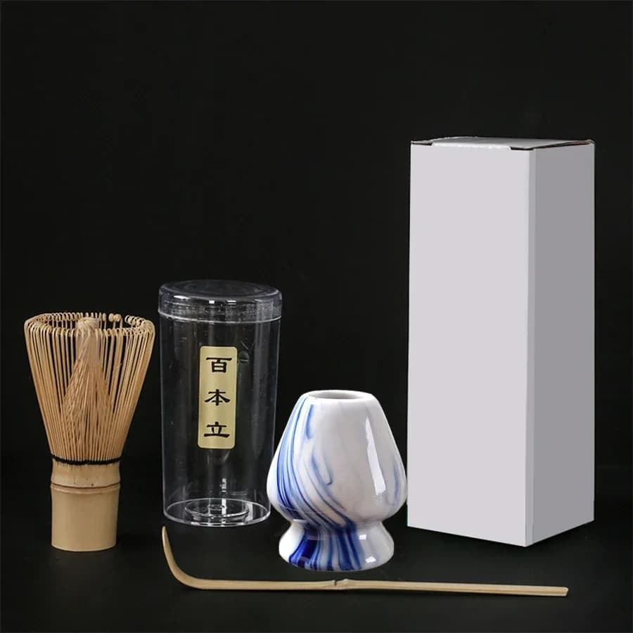 3 pz/set Set Matcha Giapponese di Sicurezza di Bambù Buddha Cucchiaio Da Tè Set Da Tè Tè Per Interni Strumenti di Agitazione Accessori Da Cucina Set Da Tè