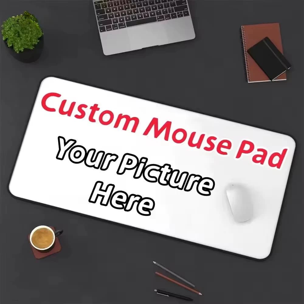 DIY Custom Mouse Pad XXL Anime Photos MouseMat Desk Mats Gamer Gaming Accessories Playmat Customized Keyboard Mousepad Company