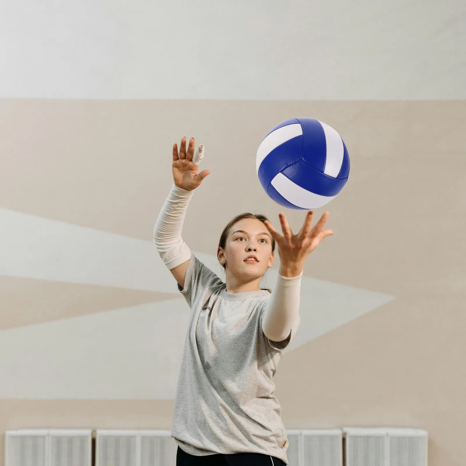 Size 5 Adult Volleyball Soft Anti-Explosion Indoor Training Competition Middle High School Practice Sports Volleyball Beach Gym